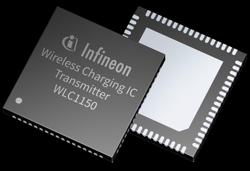 Der neue drahtlose Leistungstransmitter-IC von Infineon eignet sich ideal zum Laden von bis zu 50 W